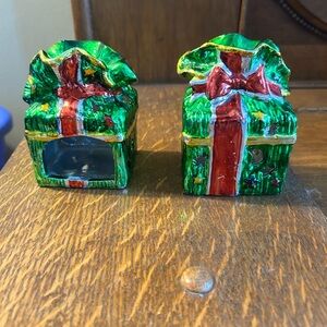 Set Of 2 Votive Candle Holder Christmas Presents
